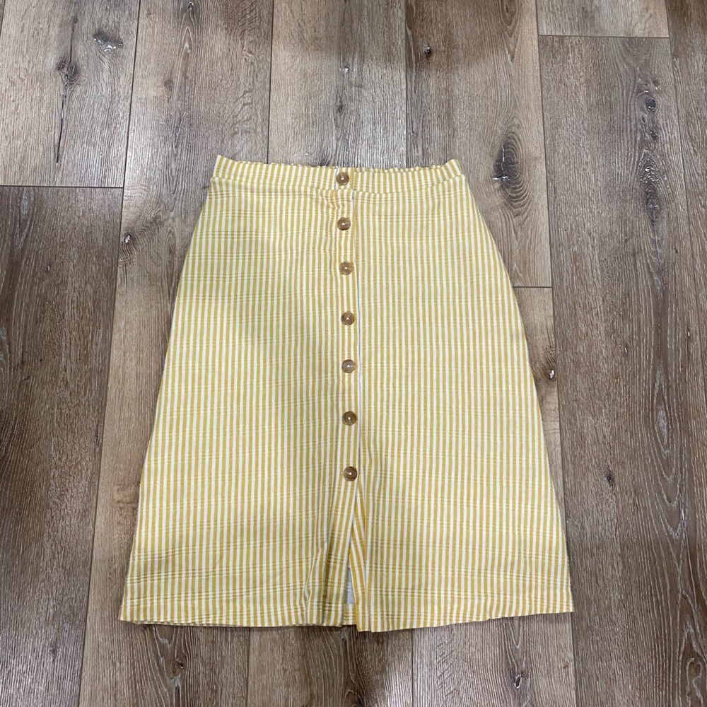 Lauren Conrad stripped midi skirt